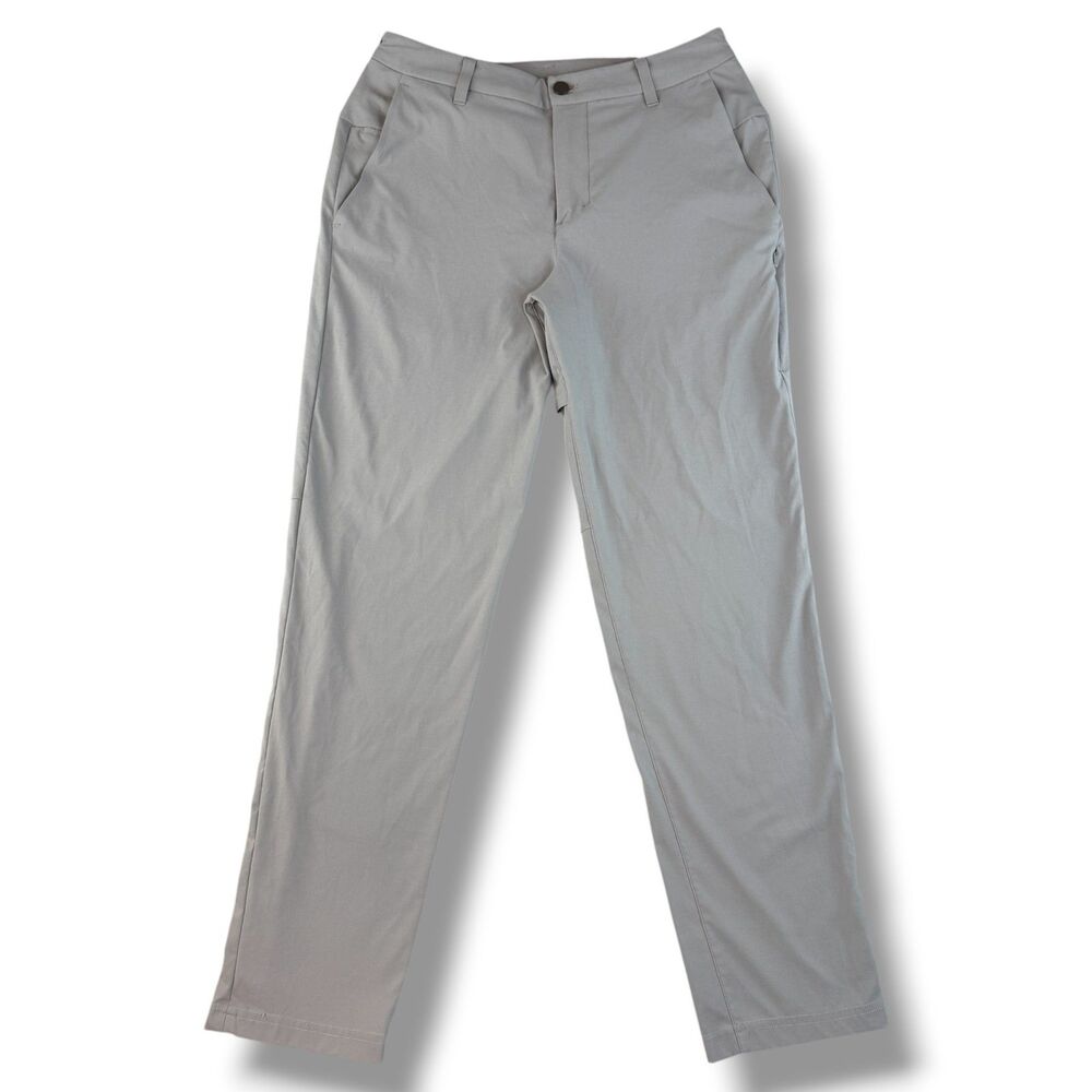 Lululemon Grey Commission Classic-Tapered Golf Pant Size 31 Casual Lightweight